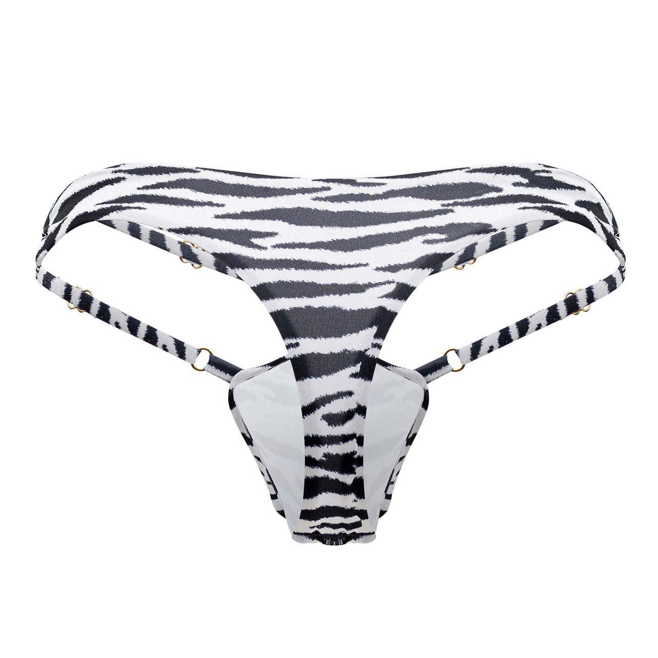 CandyMan 99712 Safari Thongs Color Zebra Print - DealByEthan.gay loves CandyMan