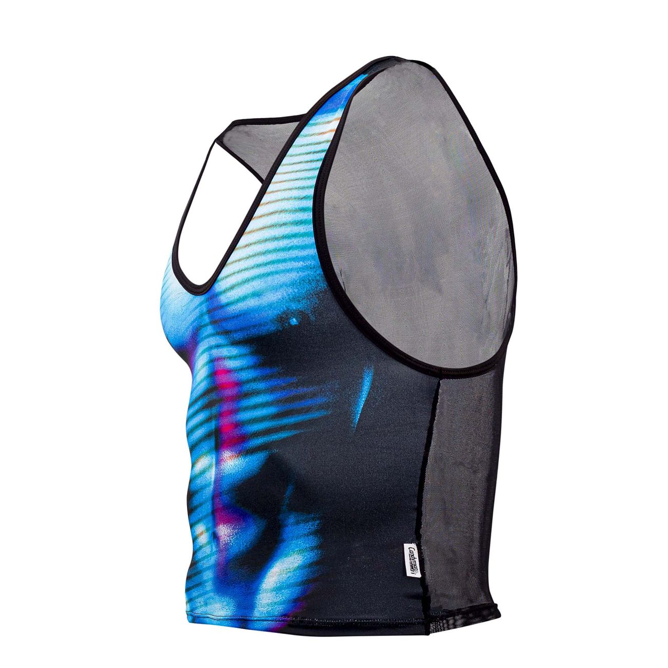 CandyMan 99726 Work-N-Out Top Color Moonlight Blue - DealByEthan.gay loves CandyMan