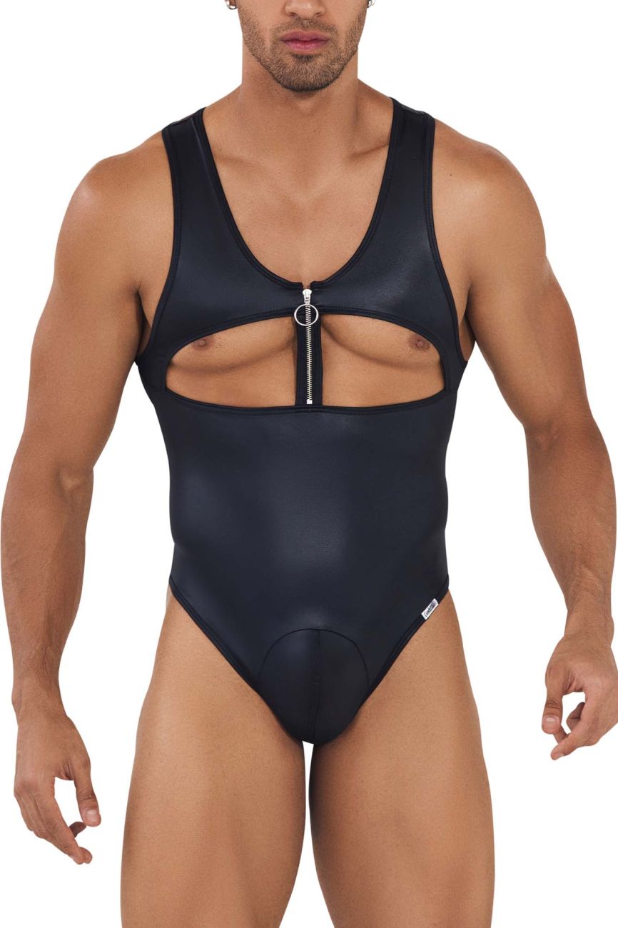 CandyMan 99728 Work-N-Play Bodysuit Color Black - DealByEthan.gay loves CandyMan