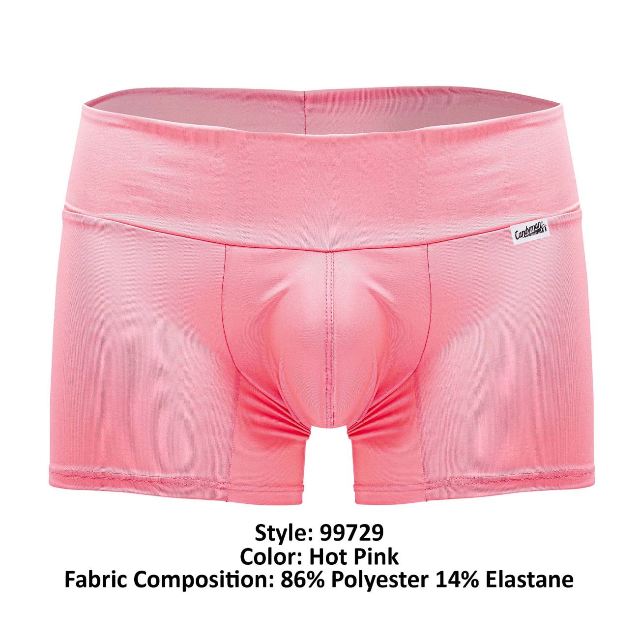 CandyMan 99729 Work-N-Out Trunks Color Hot Pink - DealByEthan.gay loves CandyMan
