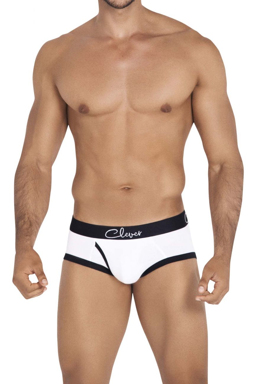 Clever 0417 Goals Briefs Color White - DealByEthan.gay loves Clever