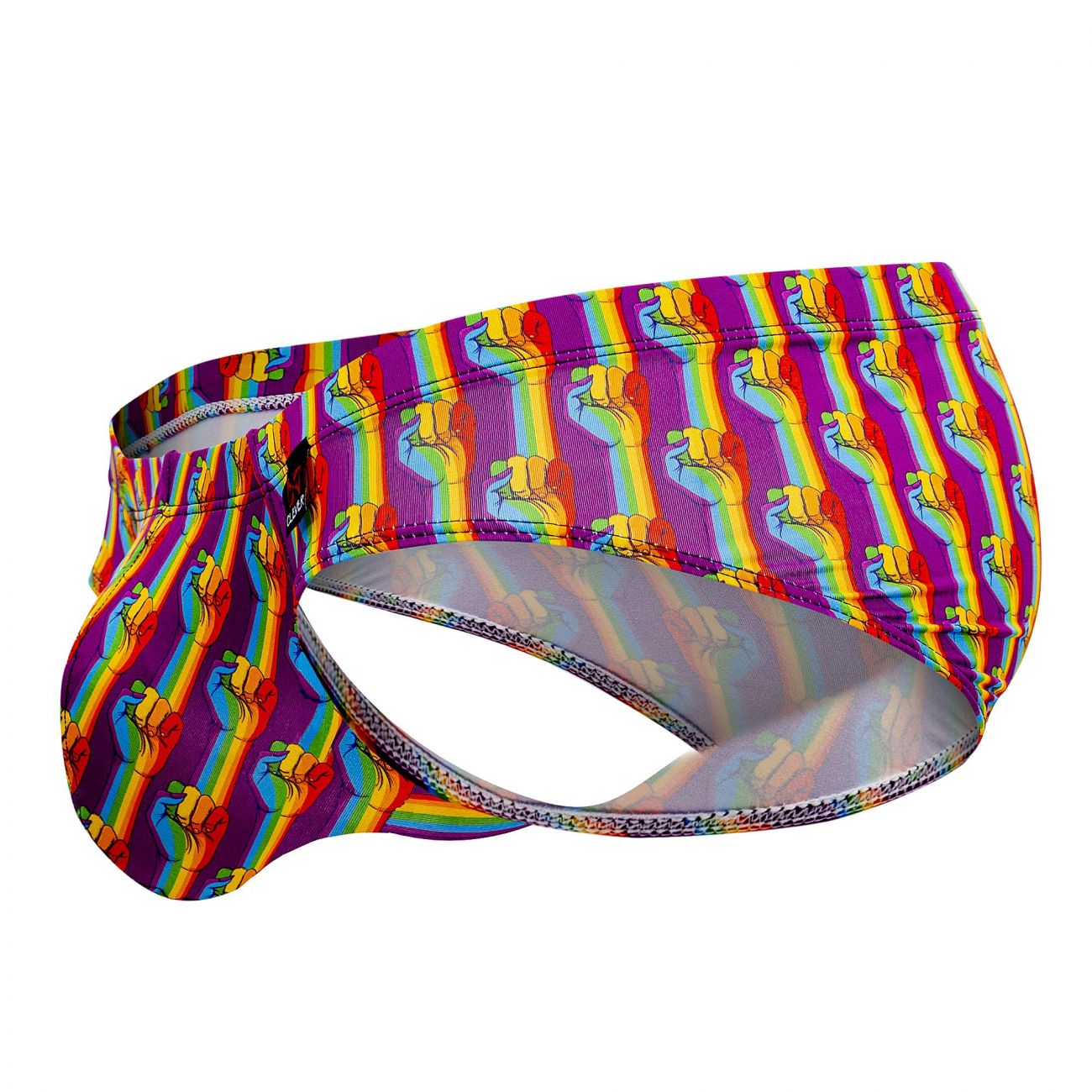 Clever 0559-1 Pride Briefs Color Grape - DealByEthan.gay loves Clever