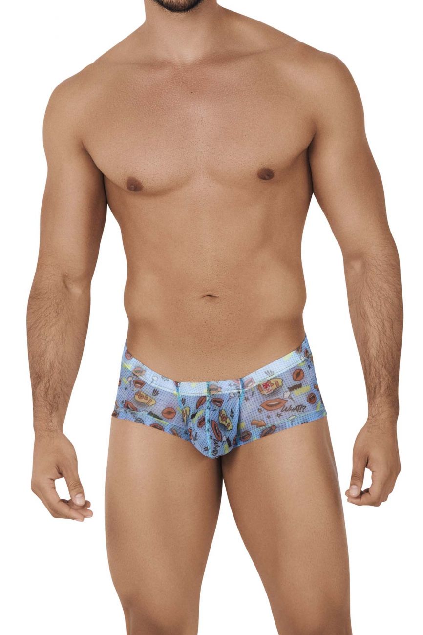 Clever 0607-1 Motivation Trunks Color Blue - DealByEthan.gay loves Clever