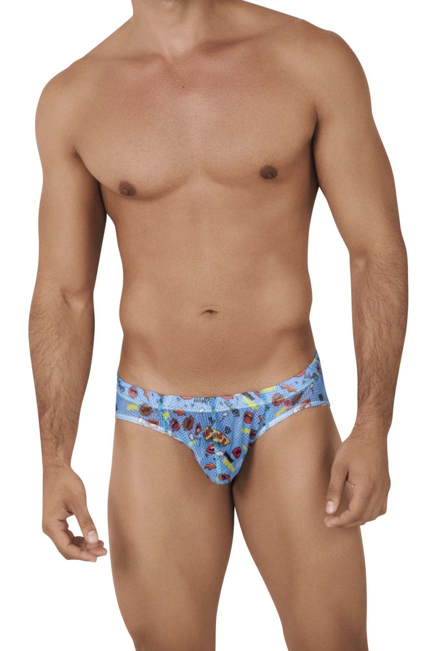 Clever 0608-1 Motivation Briefs Color Blue - DealByEthan.gay loves Clever