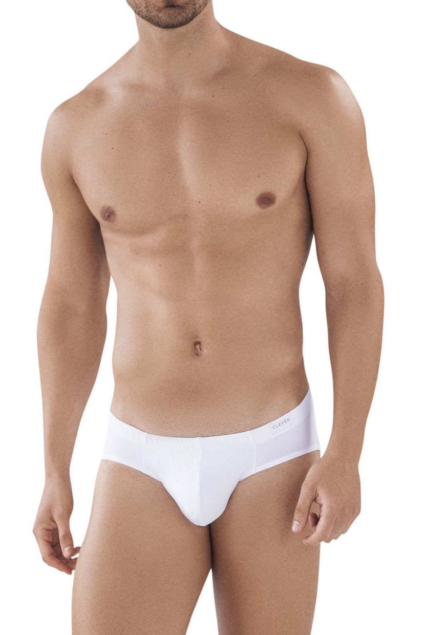 Clever 0873 Latin Briefs Color White - DealByEthan.gay loves Clever