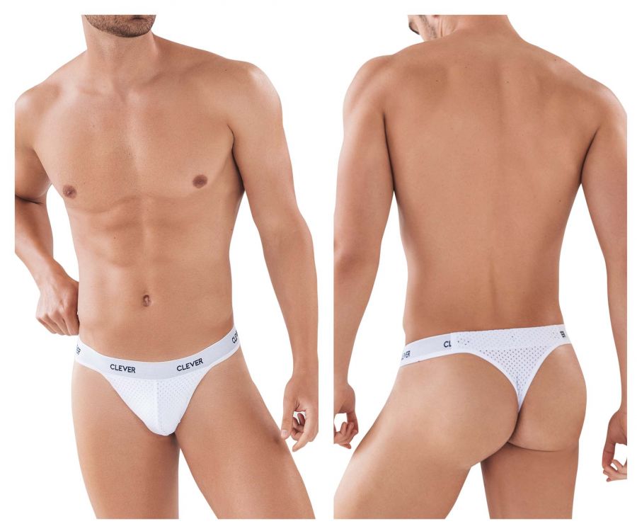 Clever 0876 Lust Thongs Color White - DealByEthan.gay loves Clever
