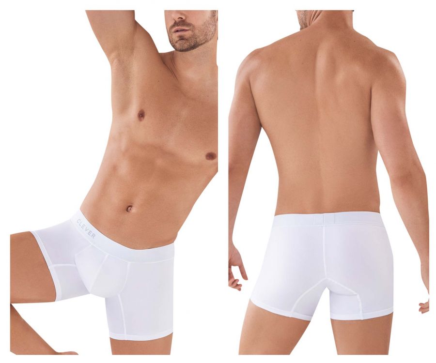 Clever 0880 Match Boxer Briefs Color White - DealByEthan.gay loves Clever