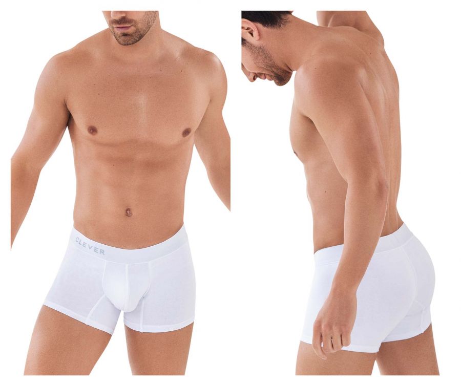 Clever 0882 Caribbean Trunks Color White - DealByEthan.gay loves Clever