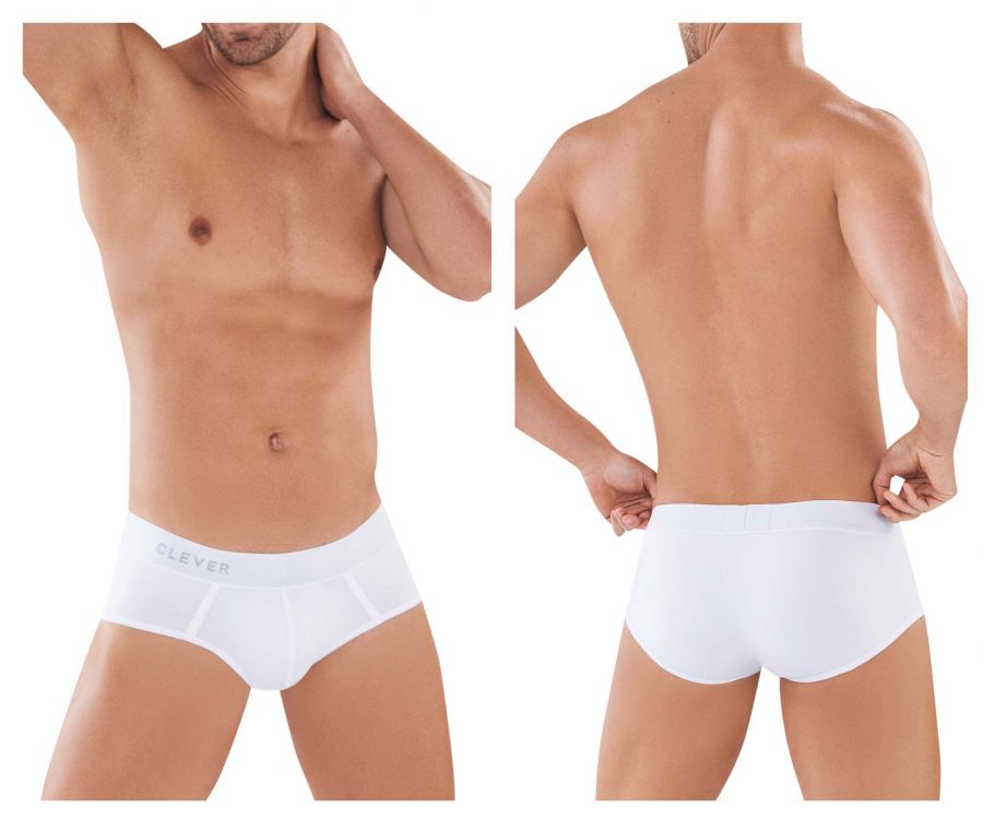 Clever 0884 Caribbean Briefs Color White - DealByEthan.gay loves Clever