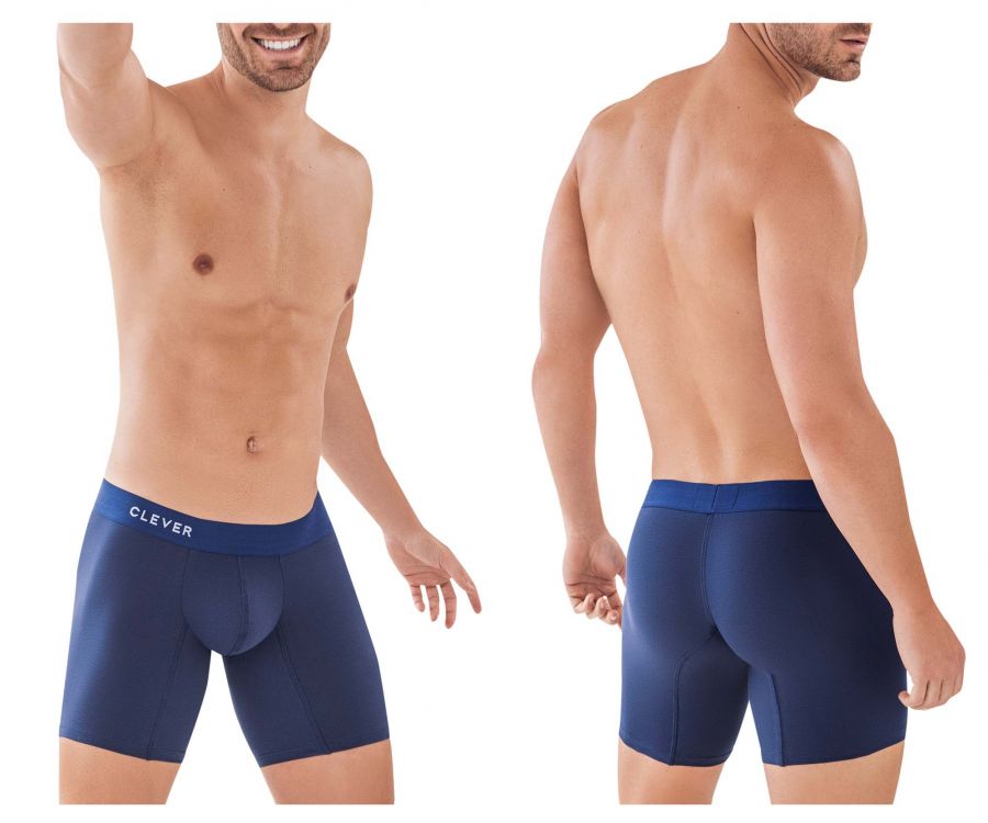 Clever 0886 Caribbean Boxer Briefs Color Dark Blue - DealByEthan.gay loves Clever