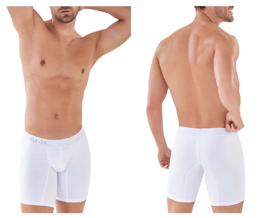 Clever 0886 Caribbean Boxer Briefs Color White - DealByEthan.gay loves Clever