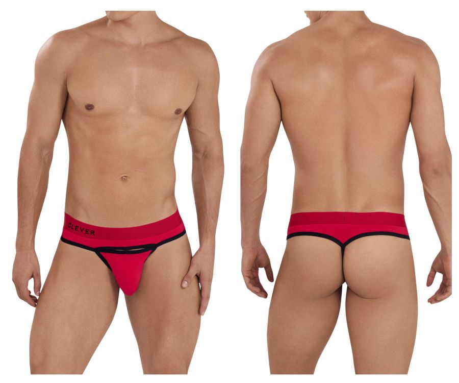 Clever 1147 Celestial Thongs Color Red - DealByEthan.gay loves Clever