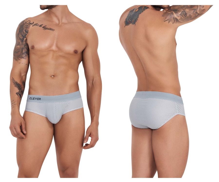Clever 1208 Euphoria Briefs Color Gray - DealByEthan.gay loves Clever