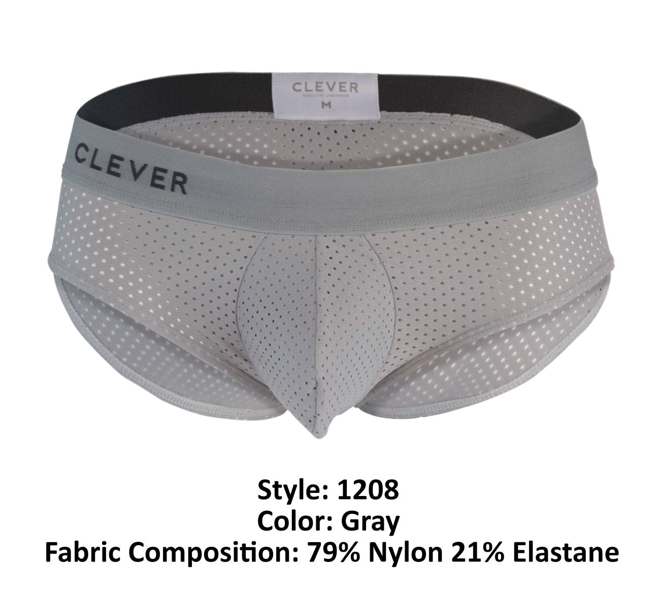 Clever 1208 Euphoria Briefs Color Gray - DealByEthan.gay loves Clever