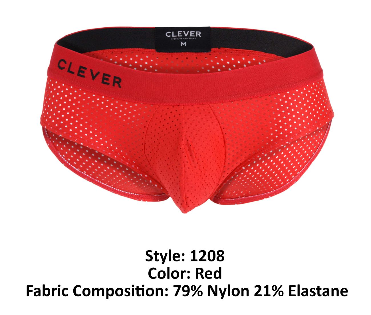Clever 1208 Euphoria Briefs Color Red - DealByEthan.gay loves Clever