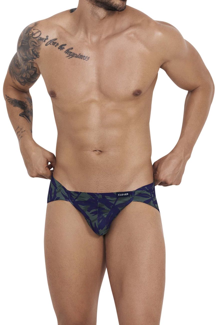 Clever 1218 Daniel Briefs Color Green - DealByEthan.gay loves Clever