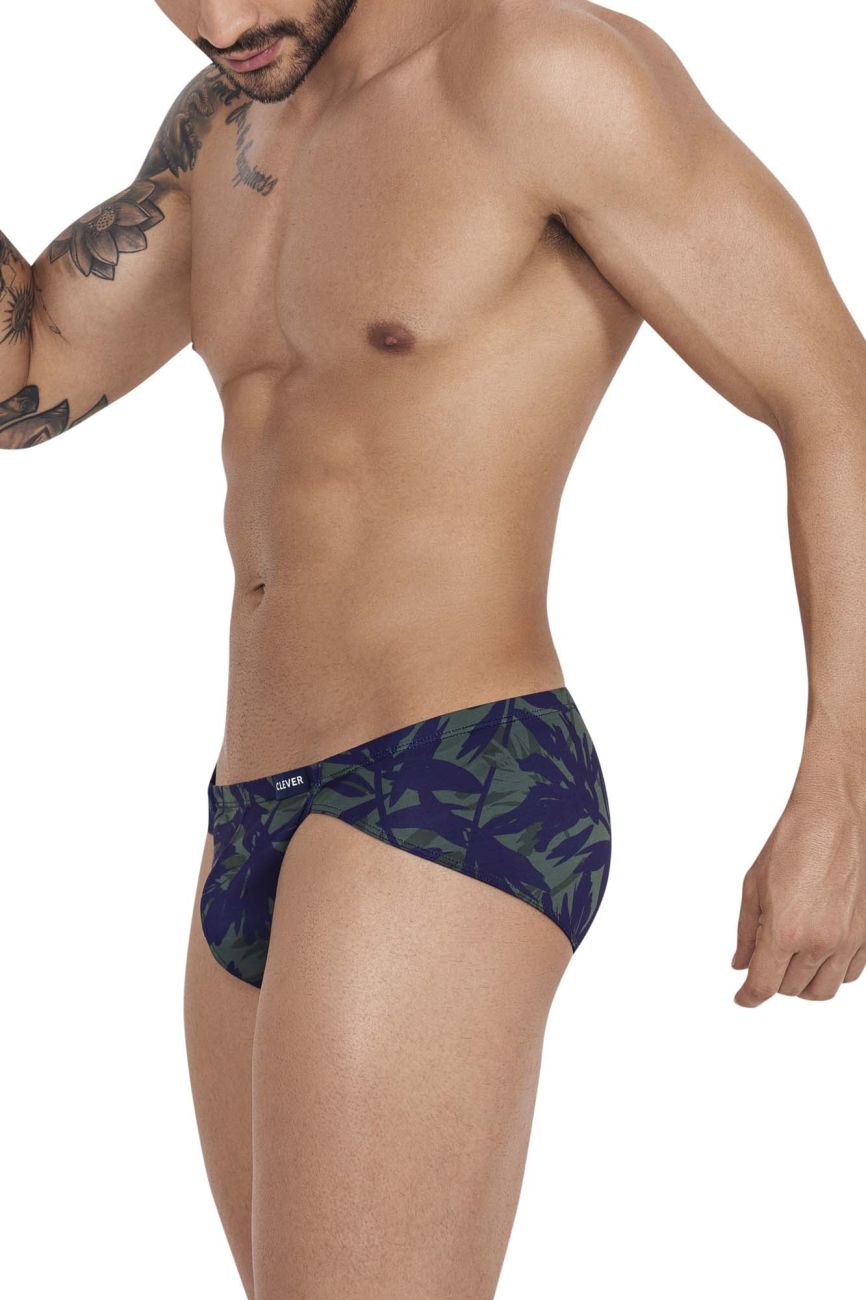 Clever 1218 Daniel Briefs Color Green - DealByEthan.gay loves Clever