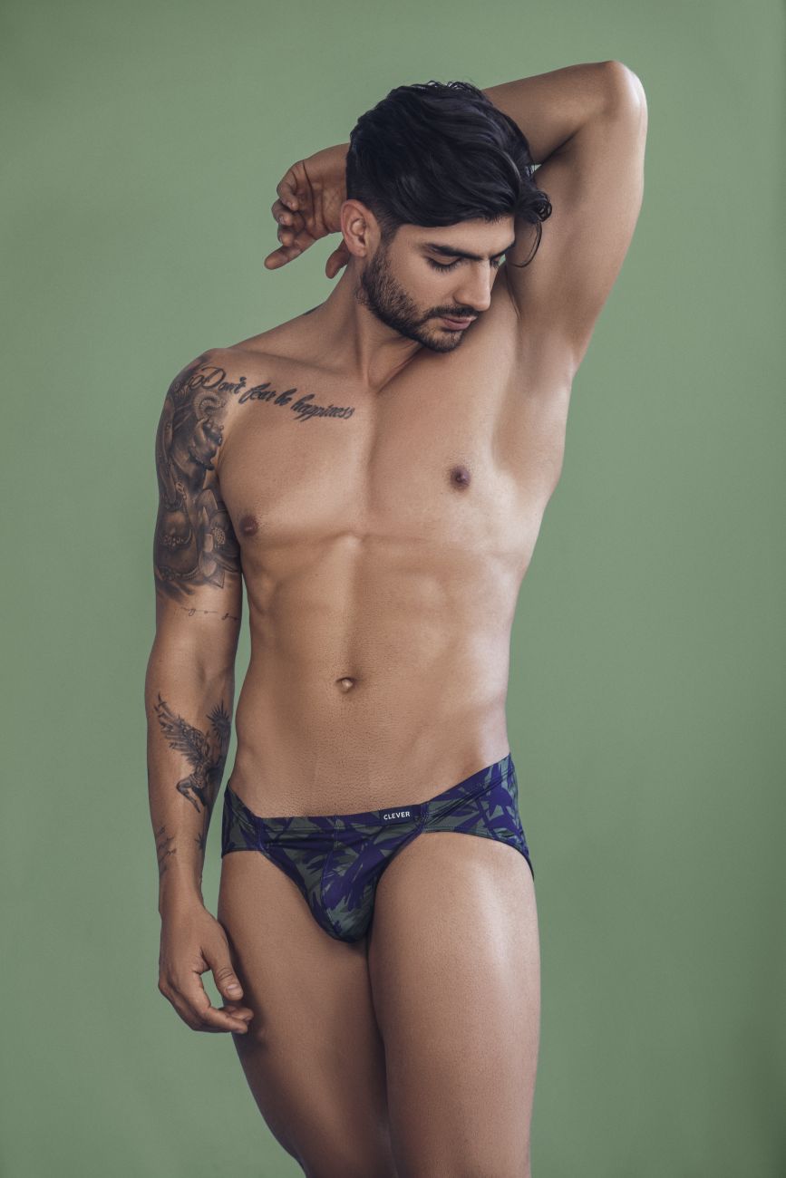 Clever 1218 Daniel Briefs Color Green - DealByEthan.gay loves Clever