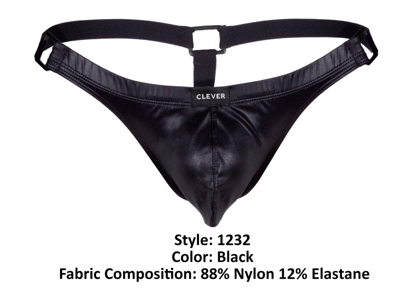Clever 1232 Karma G-String Color Black - DealByEthan.gay loves Clever