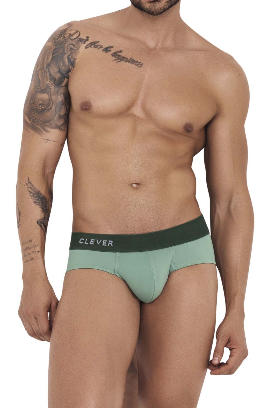 Clever 1234 Grace Briefs Color Green - DealByEthan.gay loves Clever