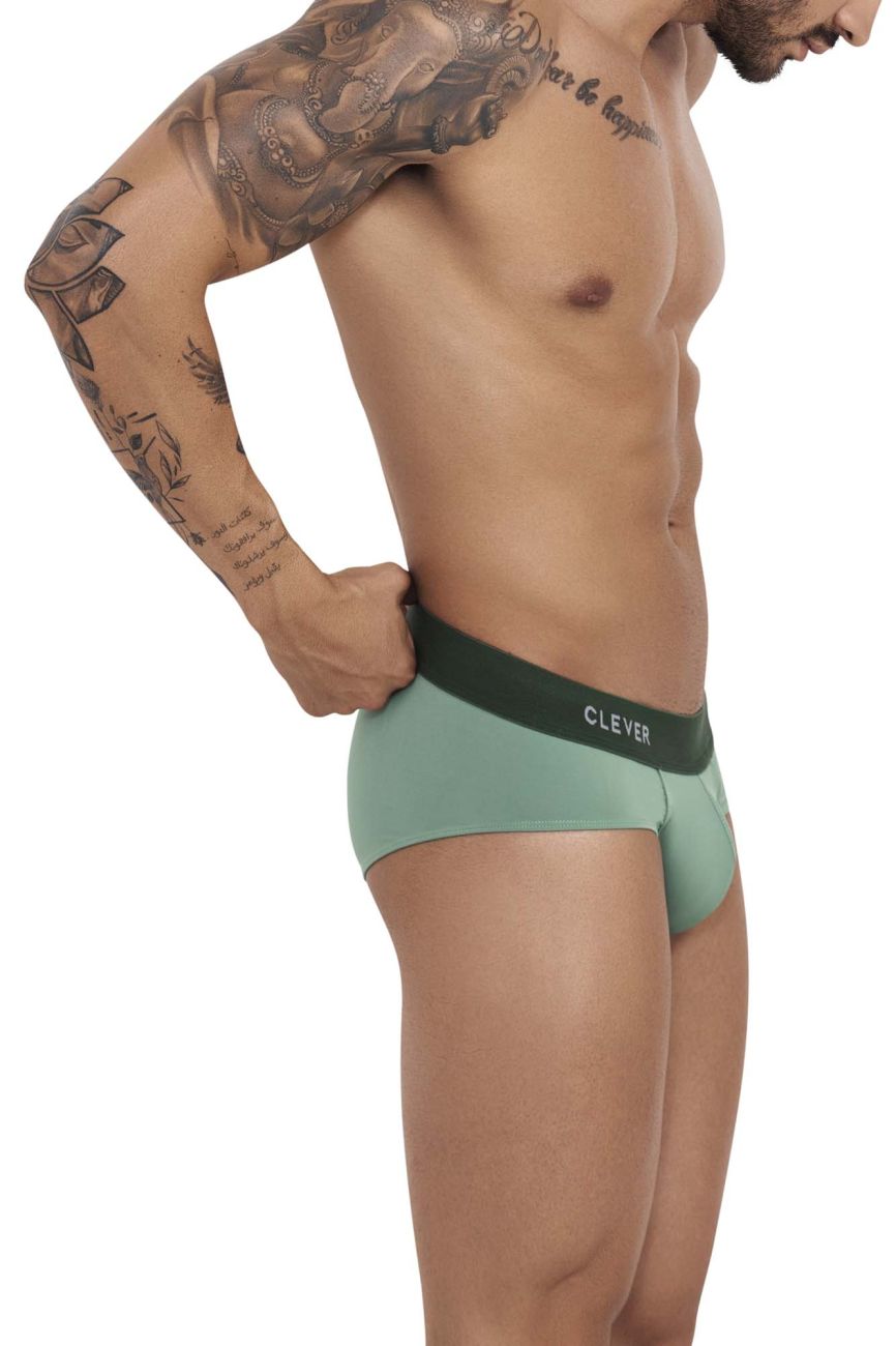 Clever 1234 Grace Briefs Color Green - DealByEthan.gay loves Clever