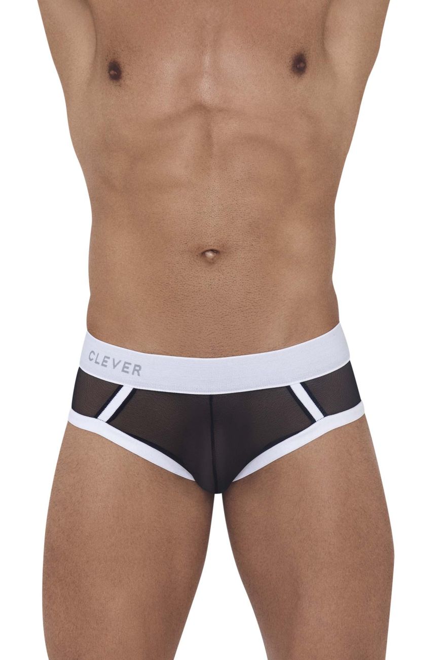 Clever 1237 Cult Briefs Color Black - DealByEthan.gay loves Clever