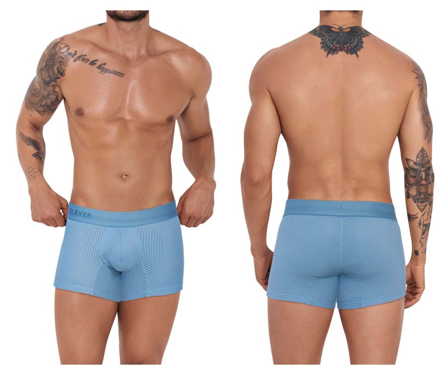 Clever 1260 Euphoria Boxer Briefs Color Blue - DealByEthan.gay loves Clever