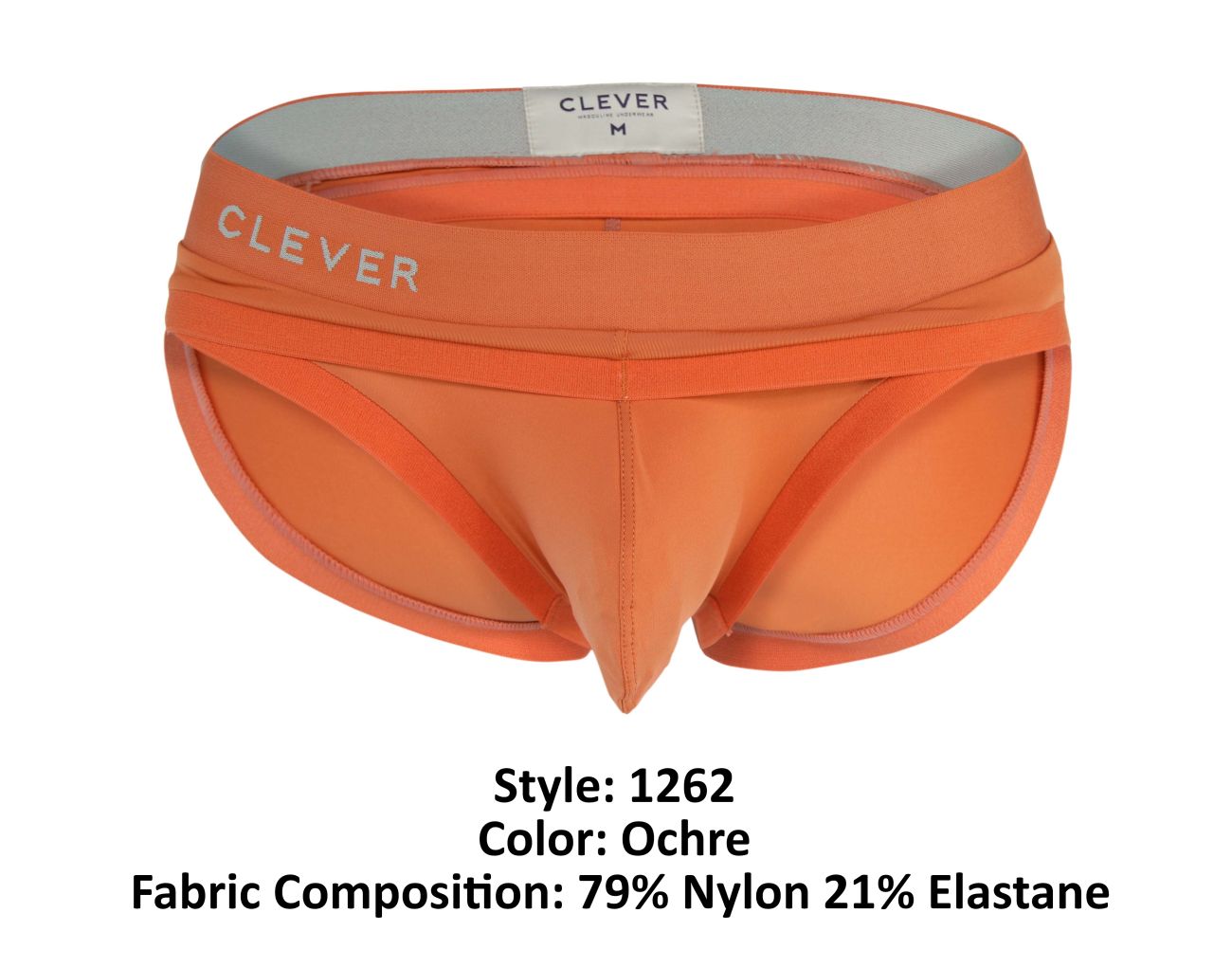 Clever 1262 Curse Briefs Color Ochre - DealByEthan.gay loves Clever