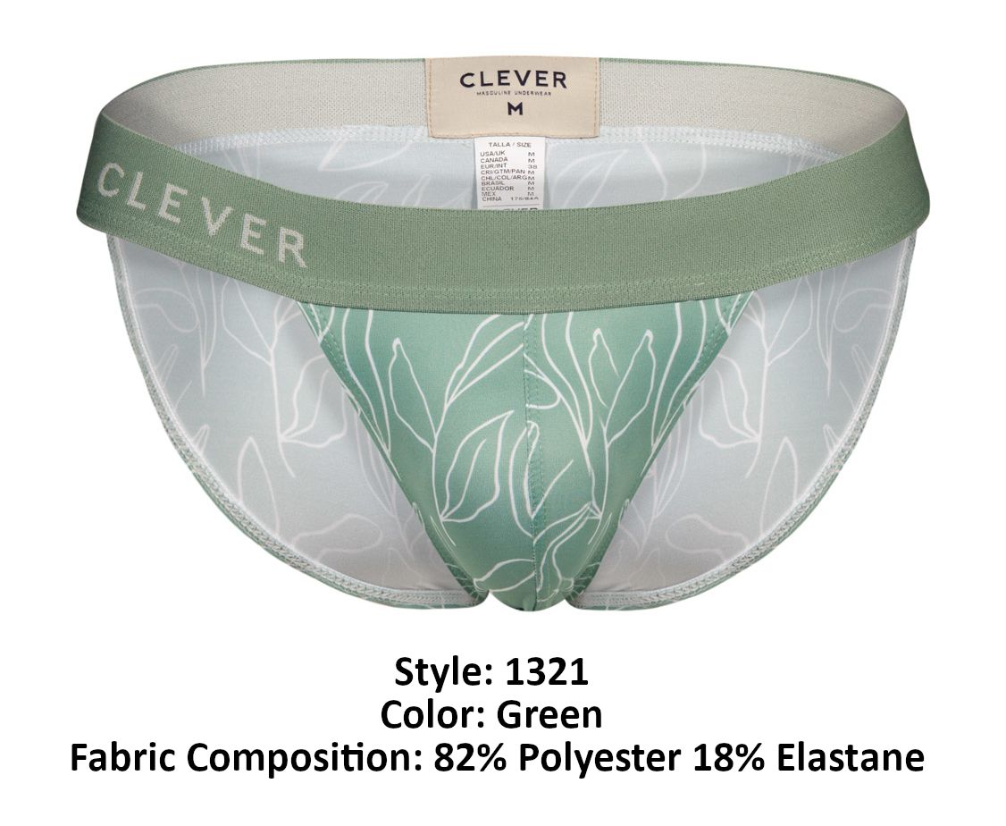 Clever 1321 Creation Bikini Color Green - DealByEthan.gay loves Clever