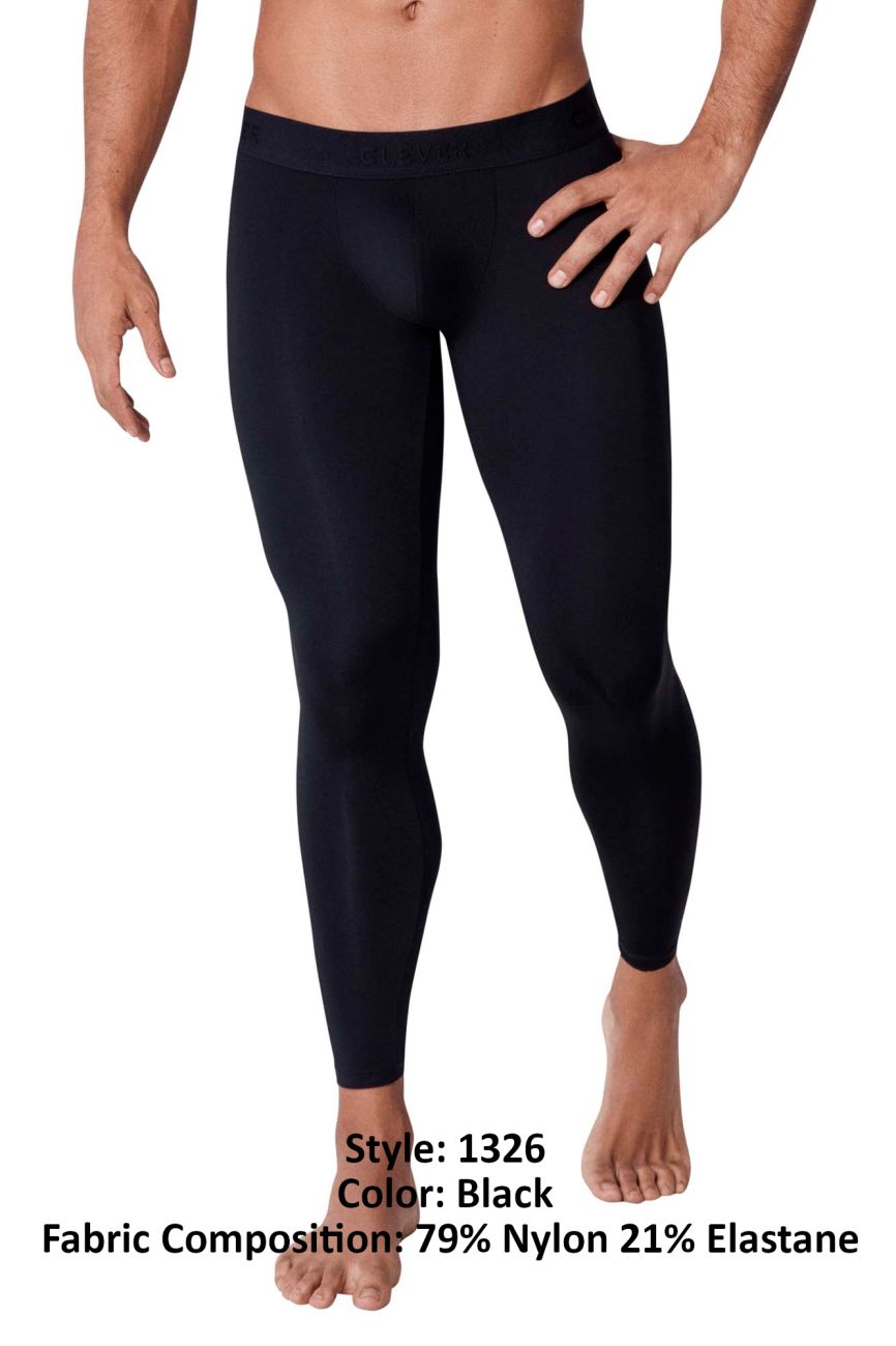 Clever 1326 Energy Athletic Pants Color Black - DealByEthan.gay loves Clever