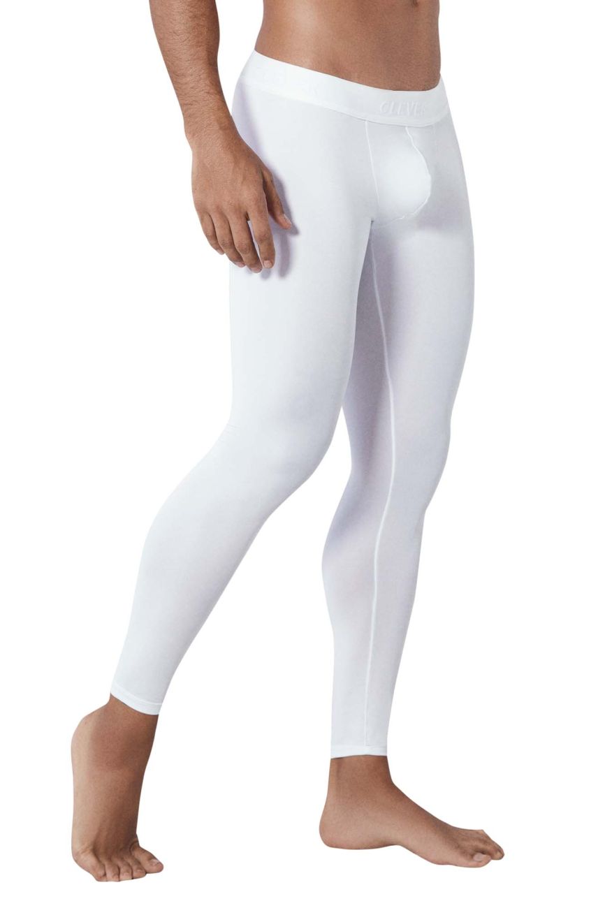 Clever 1326 Energy Athletic Pants Color White - DealByEthan.gay loves Clever