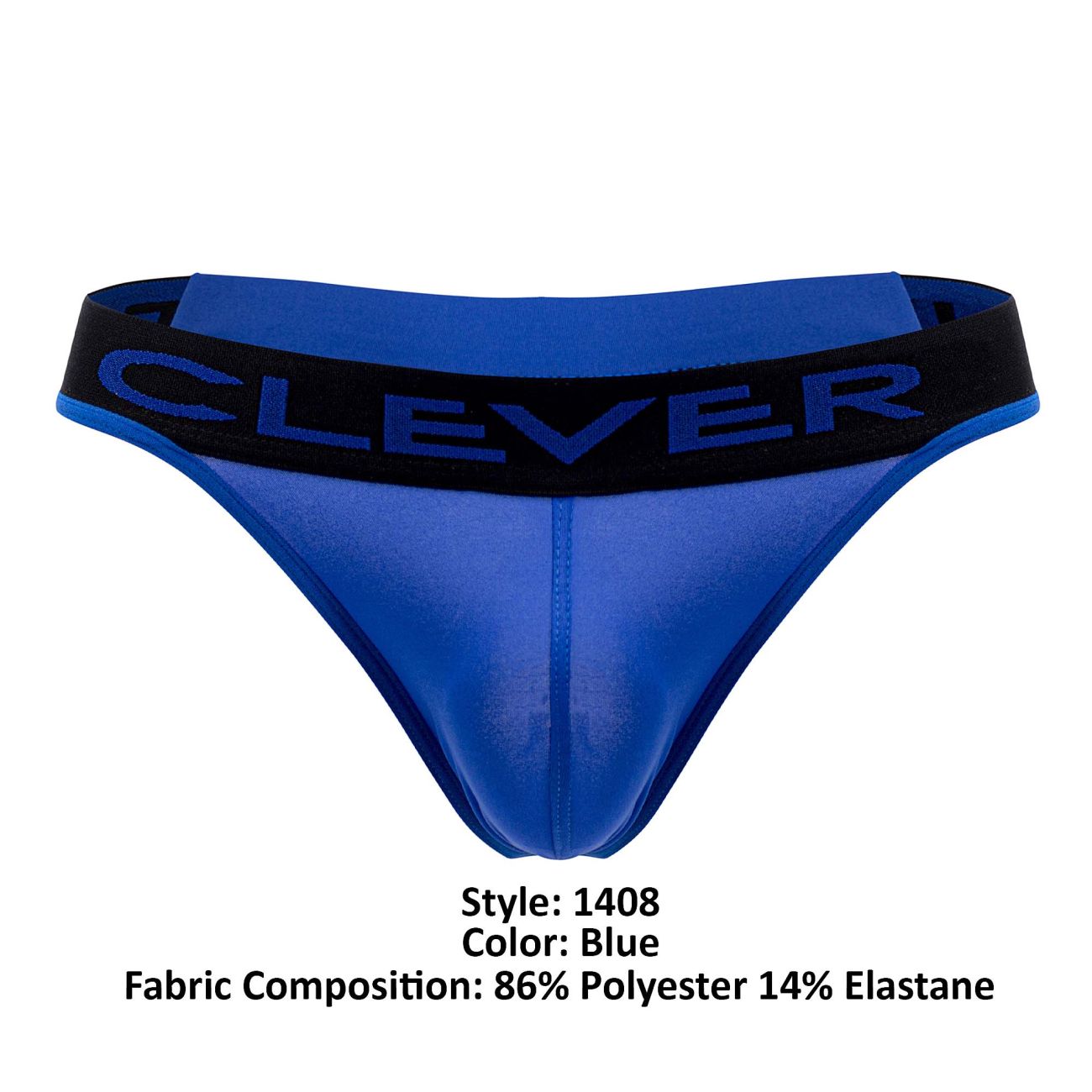 Clever 1408 Wood Thongs Color Blue - DealByEthan.gay loves Clever