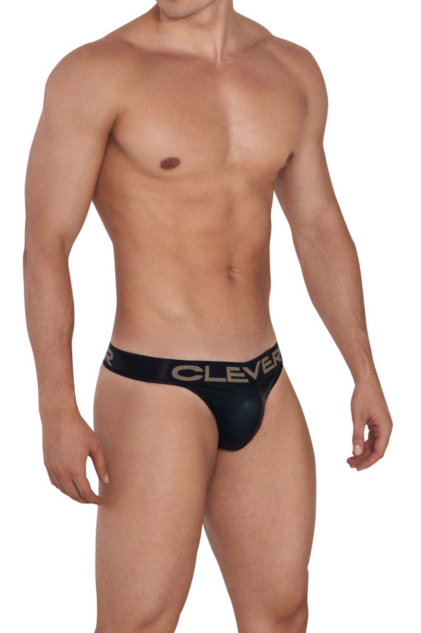 Clever 1410 Earth Thongs Color Black - DealByEthan.gay loves Clever
