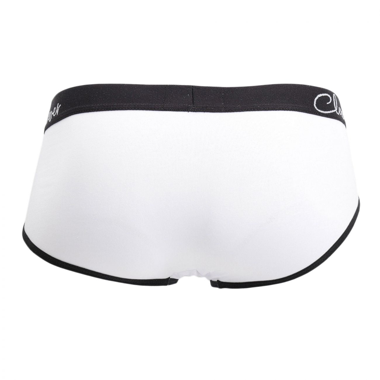 Clever 5016 Pertinax Piping Briefs Color White - DealByEthan.gay loves Clever