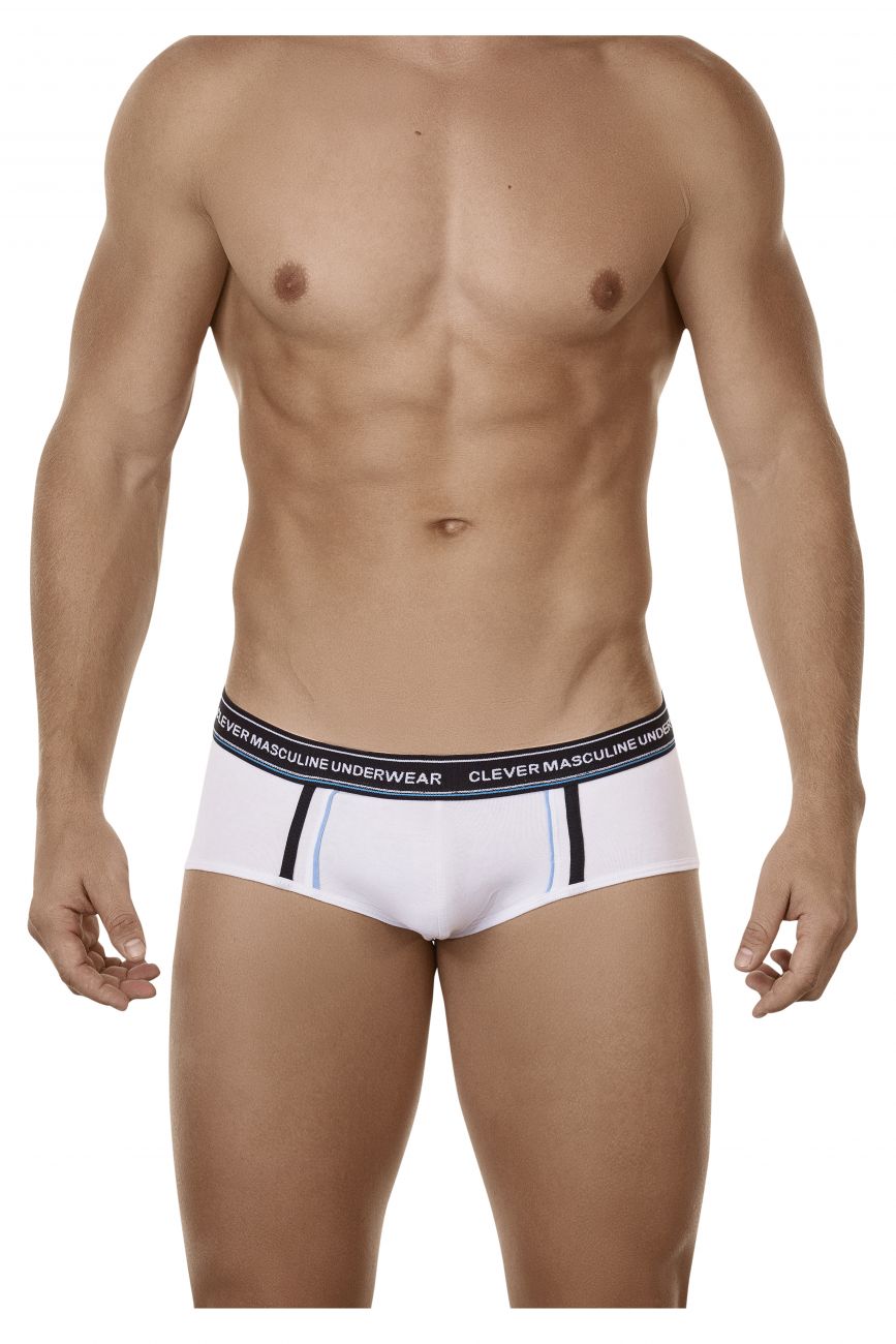 Clever 5402 Senses Briefs Color White - DealByEthan.gay loves Clever