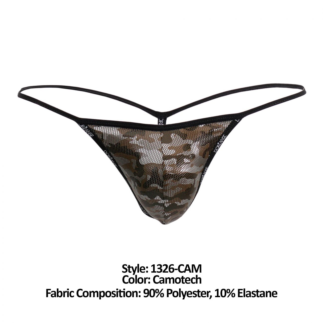 Doreanse 1326-CAM Flashy G-String Color Camotech - DealByEthan.gay loves Doreanse
