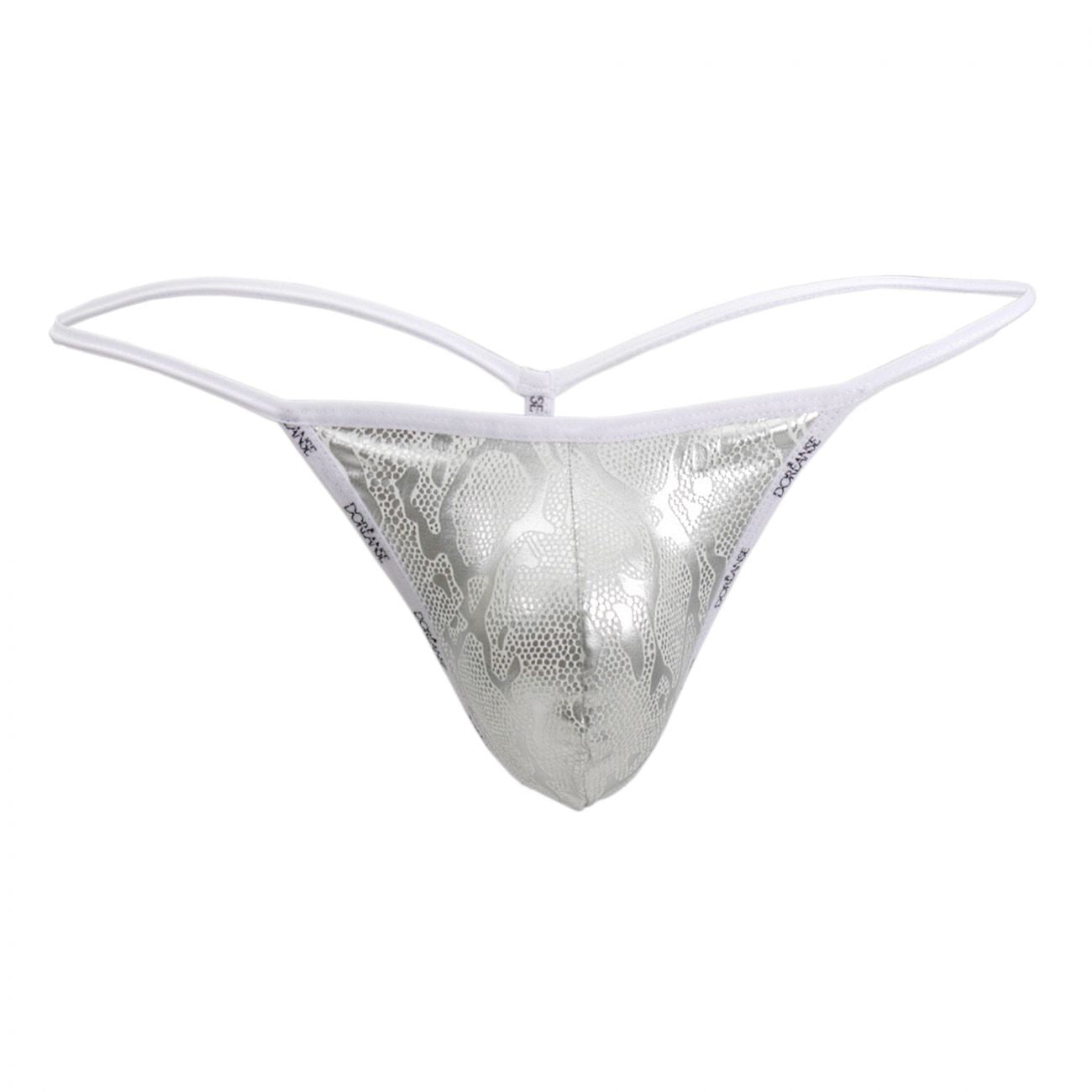Doreanse 1326-SLV Flashy G-String Color Silver Snake - DealByEthan.gay loves Doreanse