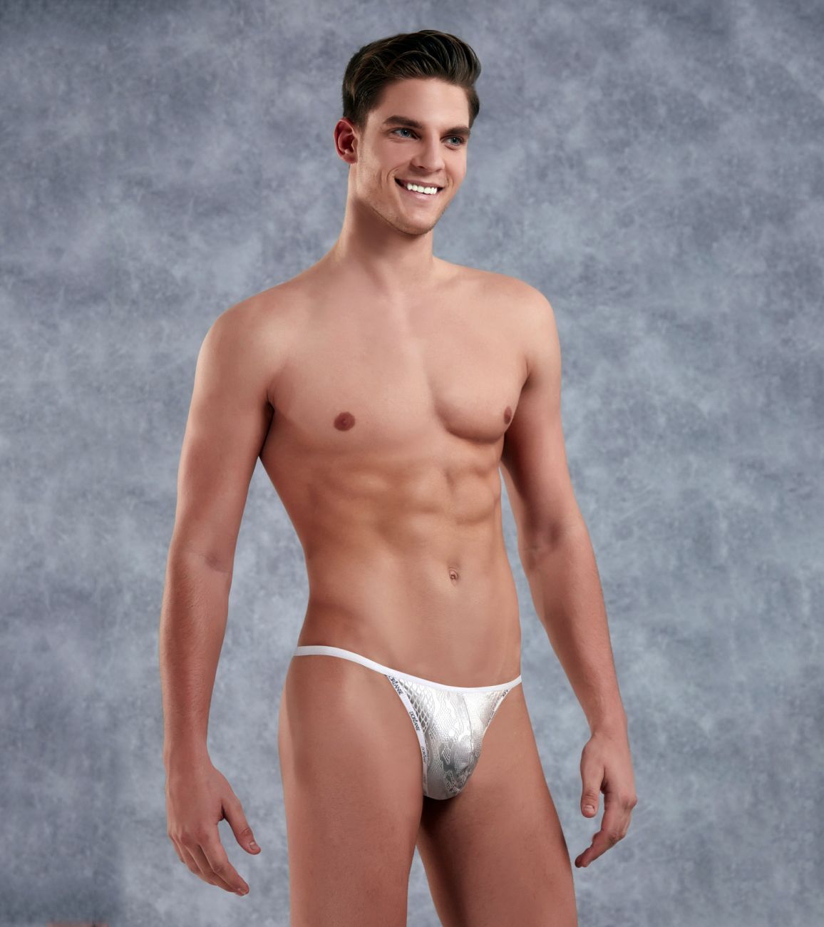 Doreanse 1326-SLV Flashy G-String Color Silver Snake - DealByEthan.gay loves Doreanse