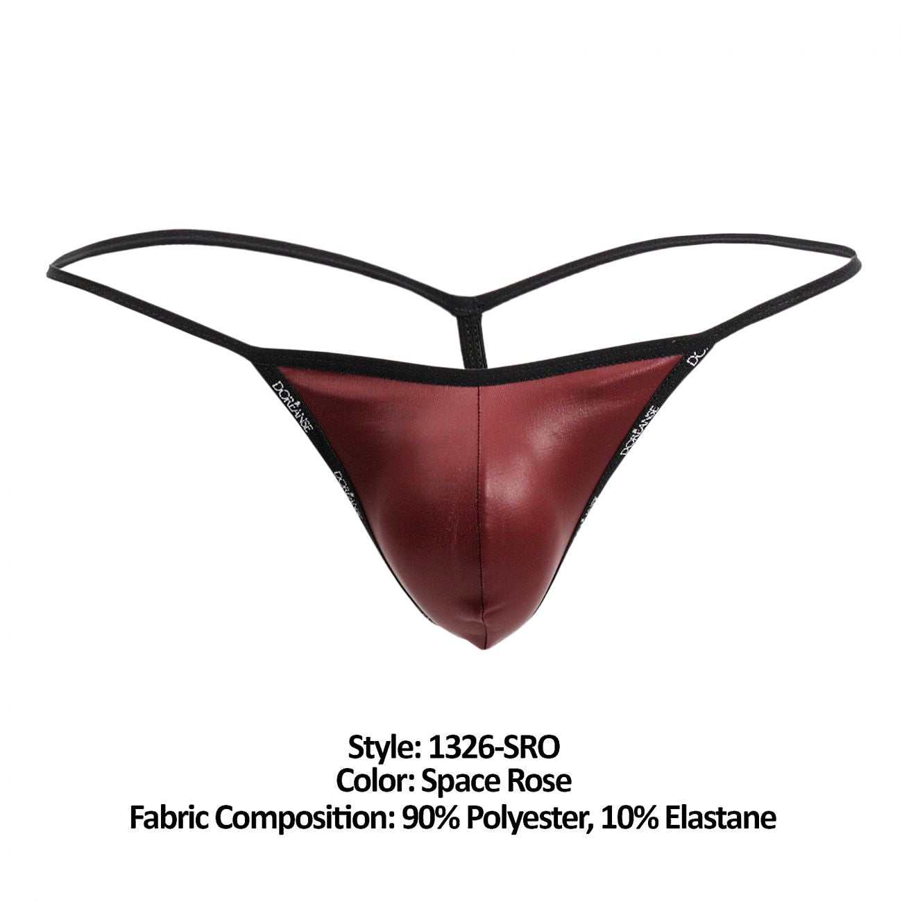 Doreanse 1326-SRO Flashy G-String Color Space Rose - DealByEthan.gay loves Doreanse