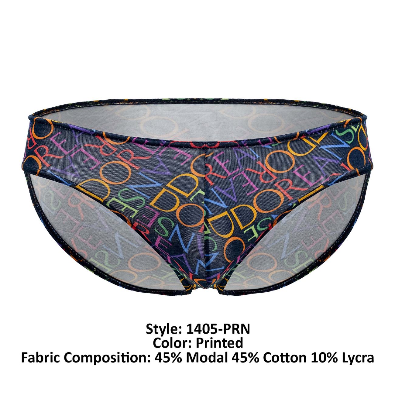 Doreanse 1405-PRN Proud Briefs Color Printed - DealByEthan.gay loves Doreanse