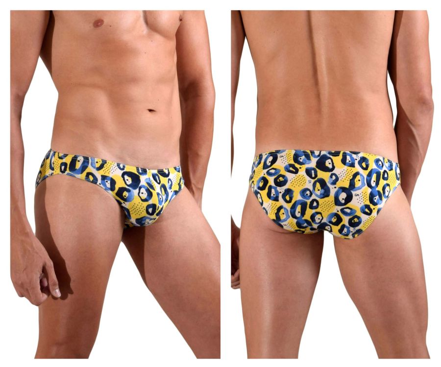 Doreanse 1407-PRN Leopard Art Briefs Color Printed - DealByEthan.gay loves Doreanse