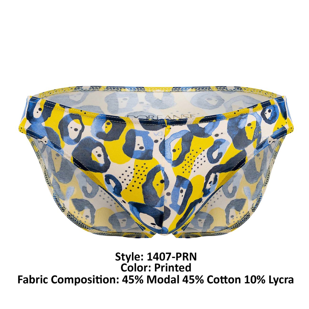 Doreanse 1407-PRN Leopard Art Briefs Color Printed - DealByEthan.gay loves Doreanse