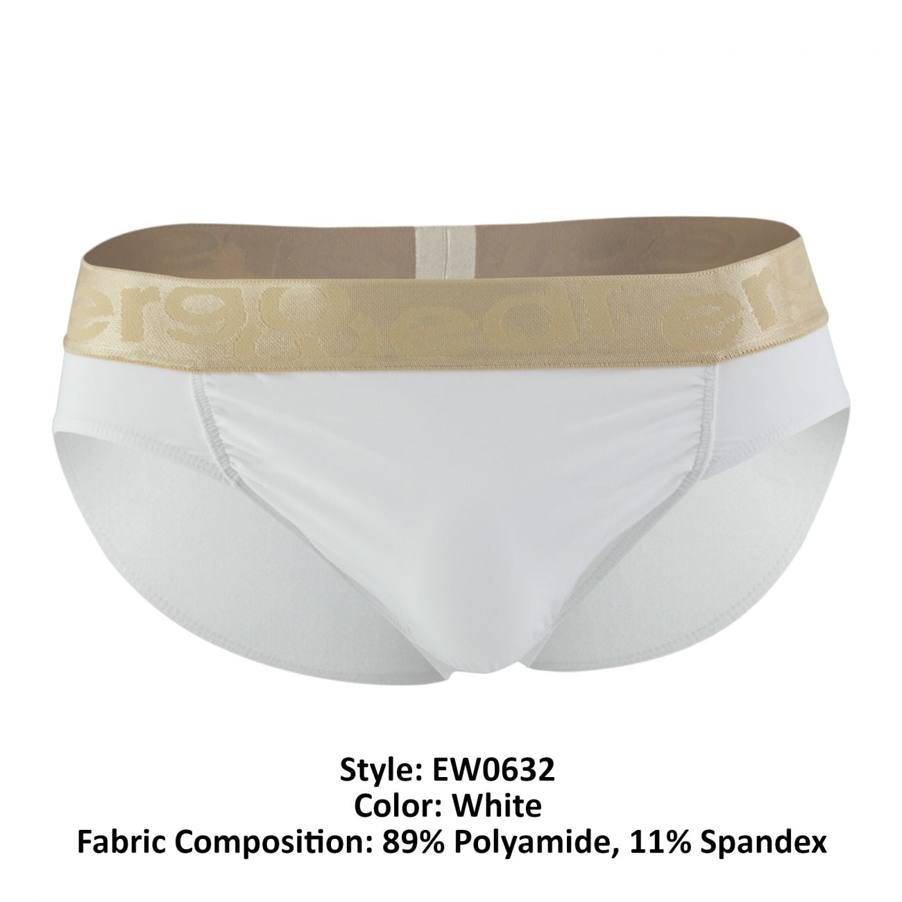 ErgoWear EW0632 FEEL XV Briefs Color White - DealByEthan.gay loves ErgoWear