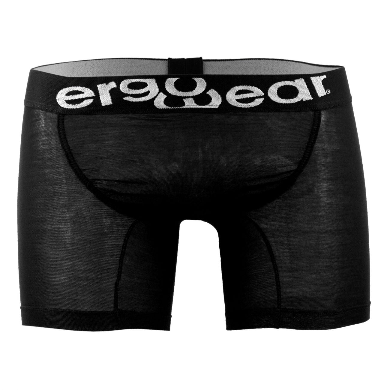 ErgoWear EW0711 FEEL Modal Long Boxer Briefs Color Black - DealByEthan.gay loves ErgoWear