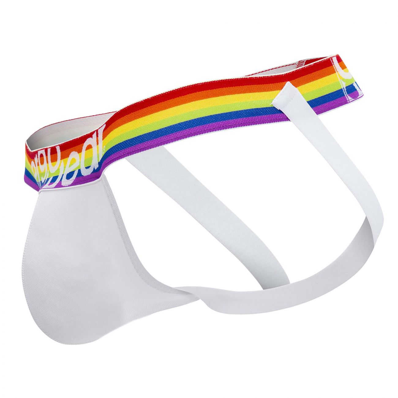 ErgoWear EW1113 MAX XV PRIDE Jockstrap Color White - DealByEthan.gay loves ErgoWear