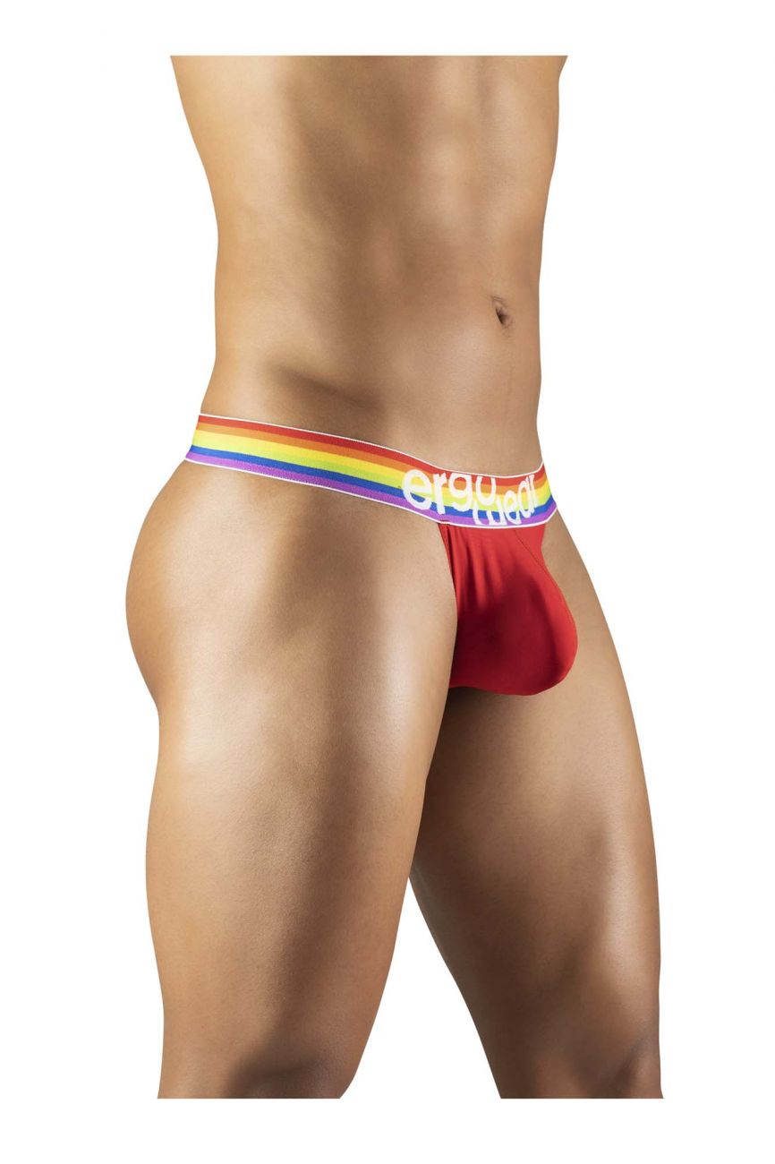 ErgoWear EW1119 MAX XV PRIDE Thongs Color Red - DealByEthan.gay loves ErgoWear