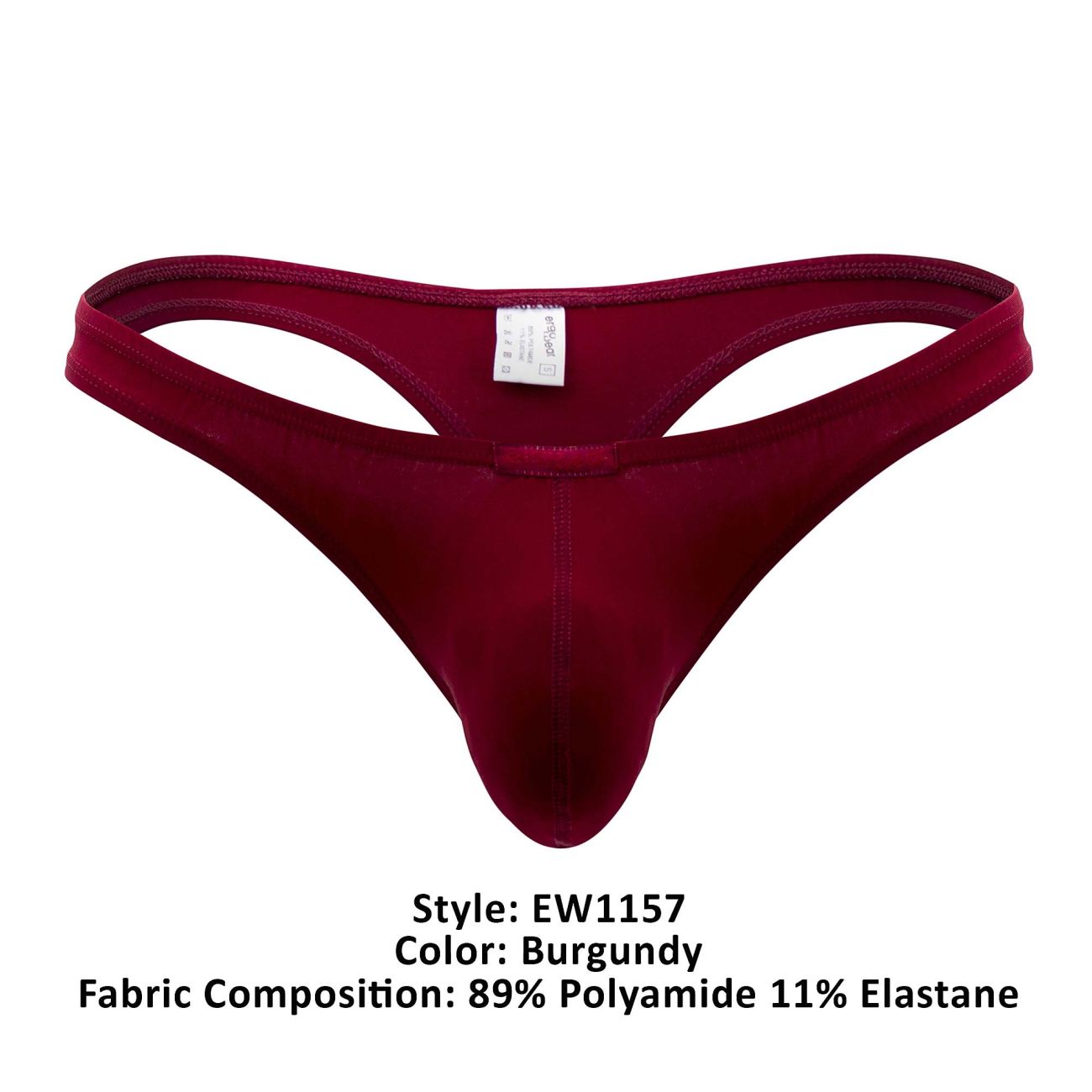 ErgoWear EW1157 X4D Thongs Color Burgundy - DealByEthan.gay loves ErgoWear