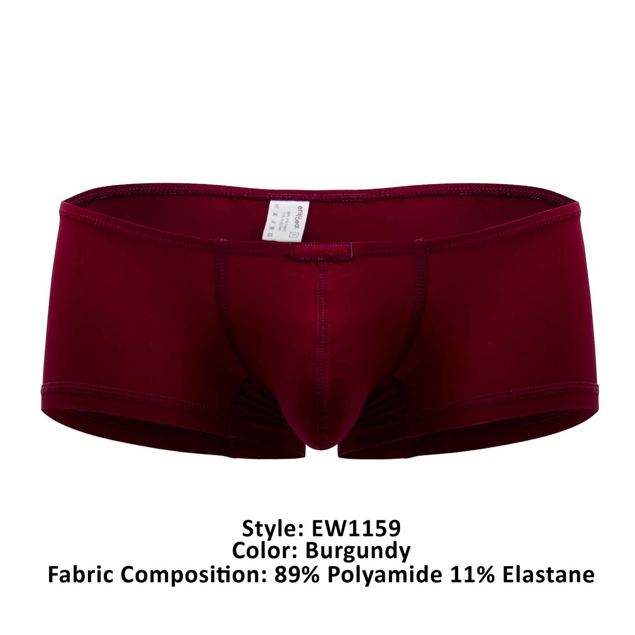 ErgoWear EW1159 X4D Trunks Color Burgundy - DealByEthan.gay loves ErgoWear