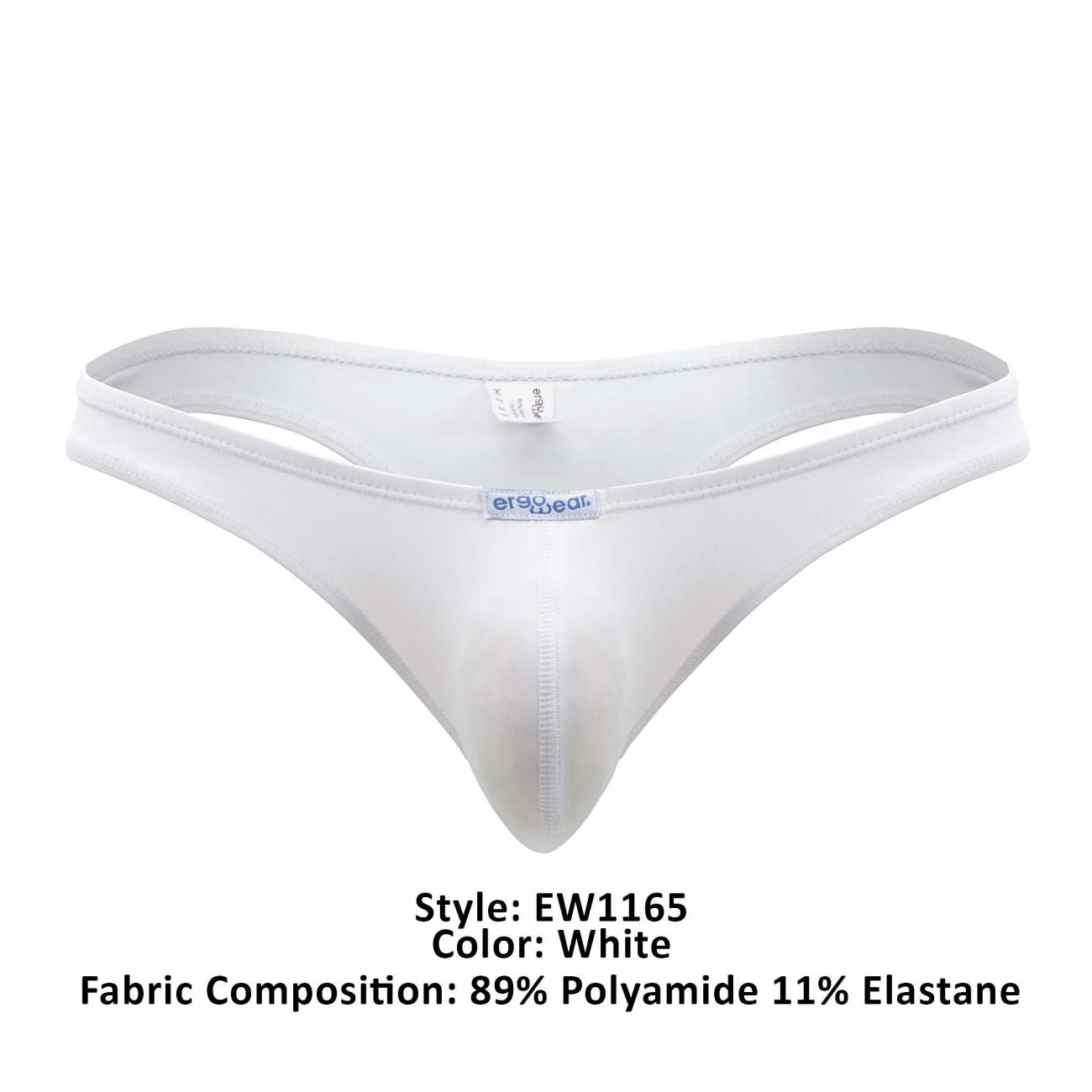 ErgoWear EW1165 X4D Thongs Color White - DealByEthan.gay loves ErgoWear