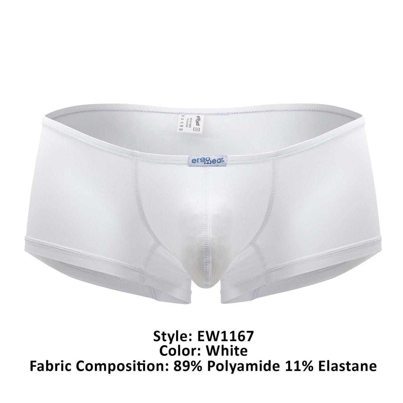 ErgoWear EW1167 X4D Trunks Color White - DealByEthan.gay loves ErgoWear
